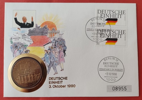Deutsche einheit numisbrief v - ,