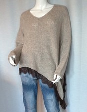 Oversized V-Neck  Pulli