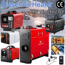 8KW 12V 24V 230V Diesel Heizung Standheizung Luftheizung Air Heater APP PKW RV