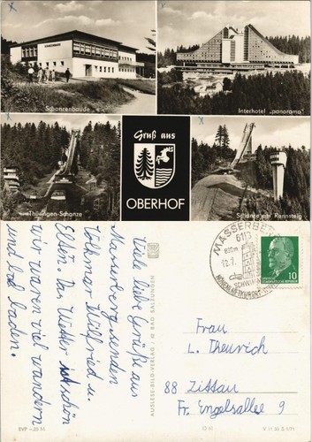 Oberhof ddr - oberhof, (thüringen)
