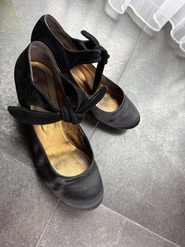 Leder pumps aloja design gr - design,