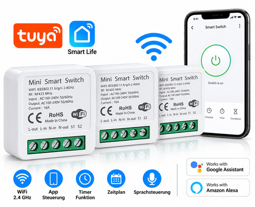 3xtuya smart wlan relais - smart,