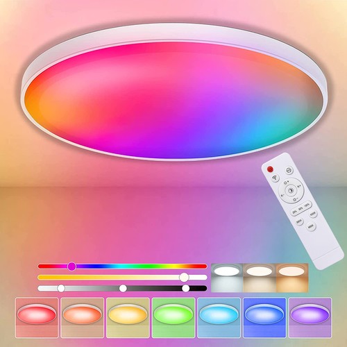 Led rgbcw dimmbar deckenlampen - led,