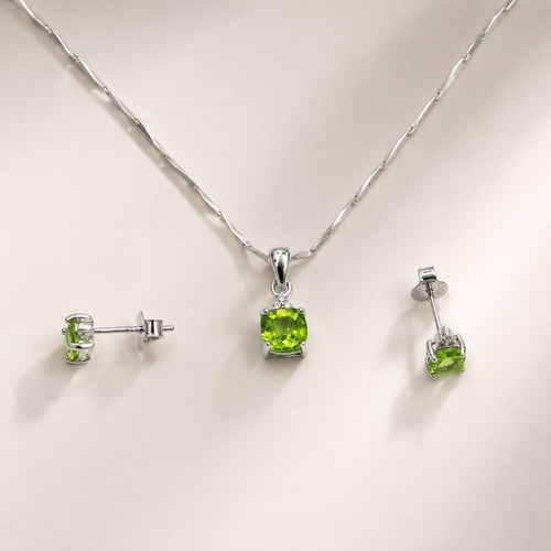 Peridot steine schmuck set - steine,