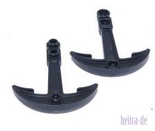  LEGO - 2 Anker schwarz / Schiffsanker / Schiff / Piraten 95354 NEUWARE 