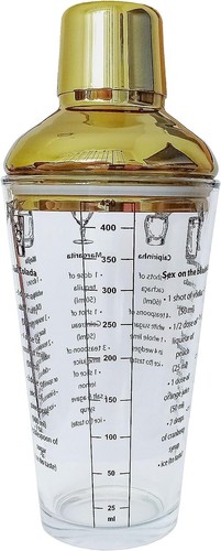 Cocktail shaker tlg aus glas - shaker,