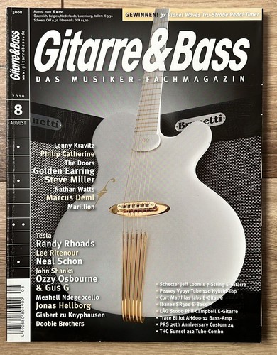 Gitarre bass 2010 08 - &, august