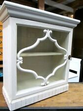 Antike Vitrine,Jugendstil Wandschrank,Hängeschrank shabby chic,Hängevitrine