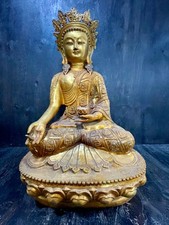 alte antike vergoldete Bronze