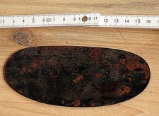 Teigschaber, Handarbeit,12cm, Stahlblech, alt