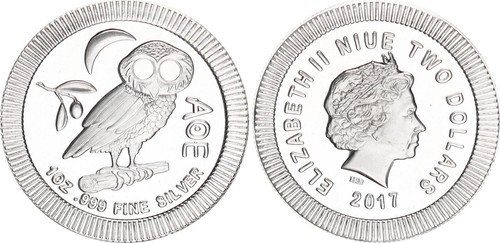 Niue dollar 1oz silber - niue,