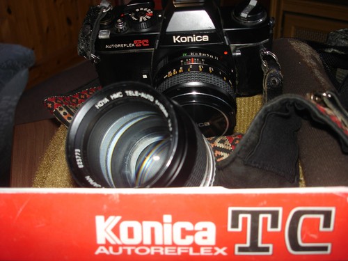 Konica kamera tele inkl - tele,