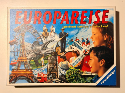 Europareise ravensburger 1980 - ravensburger,