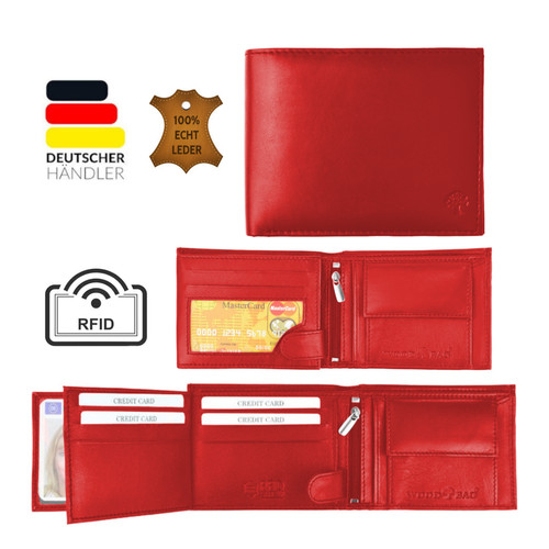 Geldbörse leder damen - geldbörse,