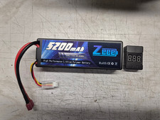 2S LiPo Akku 7,4V 5200mAh mit T-Stecker – Hardcase