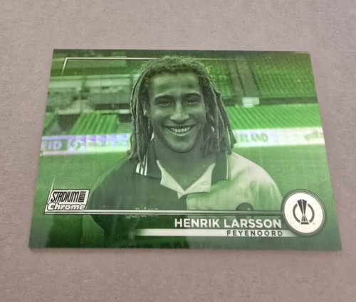 Henrik larsson 199 - /199, topps