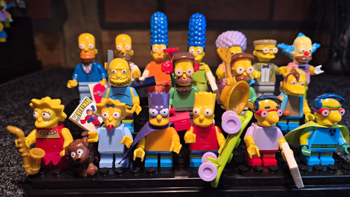Simpsons minifigur - simpsons,