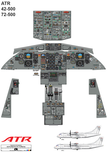 Atr42 500 cockpit training - atr42/72-500,