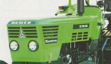 Deutz D7206 Aufkleber lang