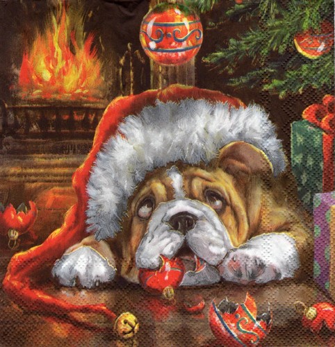 Servietten weihnachten - 3,