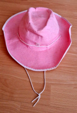 Jugend Verkleidung Hut Cowboy -girl rosa Fasching Junggesellenabschied Party