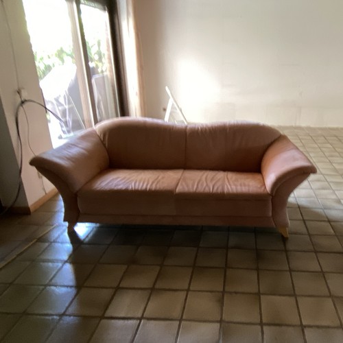 Ledersofa beige sitzer - ledersofa,