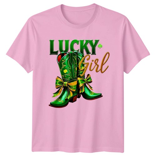 Lucky girl patricks day - lucky,