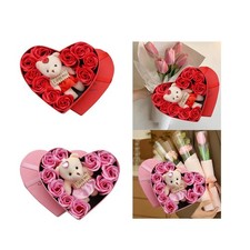 Seifen-Rosen-Blumenbox mit