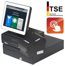 KASSENSYSTEM KASSE GASTRONOMIE RESTAURANT TOUCHSCREEN MONITOR BONDRICKER KA17