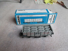 Märklin Museumswagen 1990 offener Güterwagen mit Bleibarren unbespielt OVP