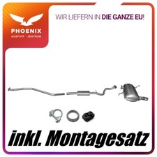 für BMW 3er E90 E91 316i 318i 1.6 2.0 (2005-2011) Auspuffanlage Auspuff