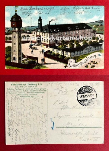 Freiberg 1915 schützenhaus - 1915,
