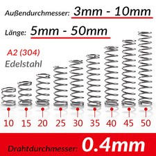 Druckfeder 0,4mm