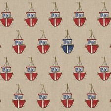 Maritimer Stoff Fischerboote