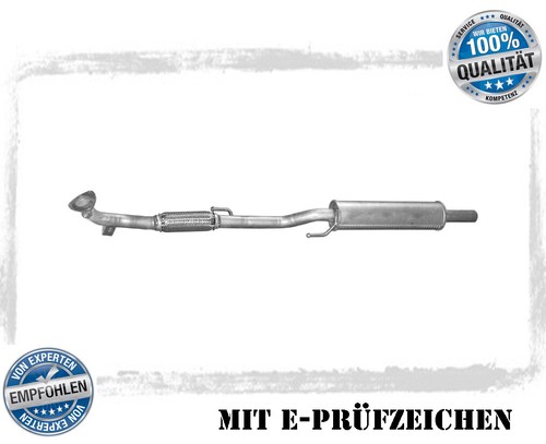 Mittelschalldämpfer für - , vw