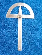 HELIOS     Winkelmesser,  Gradmesser mit Feststellschraube,  Antik