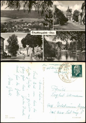 Stadtlengsfeld ddr mehrbild - ddr, mehrbild-ak