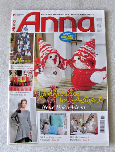 Handarbeitsheft anna burda - handarbeitsheft,