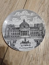 Wandteller Sammelteller Alt- Berlin Reichstagsgebäude