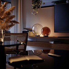 s.luce Orb Glaskugel Tischleuchte Tischlampe Schlafzimmerlampe Flurleuchte