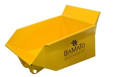BAMATO gerade Schüttmulde für MTR-500H und MTR-500PRO Mulde Transportmulde