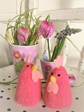 🌸 2er SET EIERWÄRMER ROSA