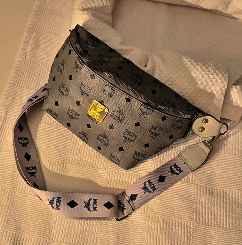 Mcm damen gürteltasche grau - damen,