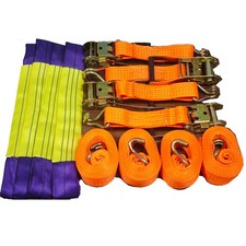 4x 5t Spanngurte Autotransport