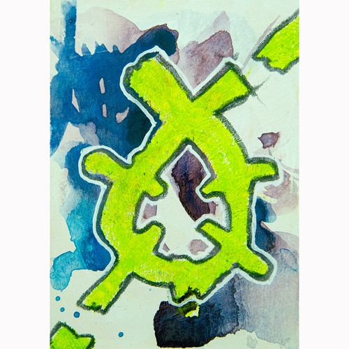 Original painting aceo - painting,