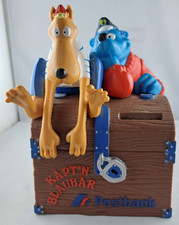 Käptn Blaubär Postbank Spardose Sparbüchse Merch Retro