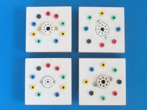 Röhren testfassung set - röhren-testfassung-set, noval