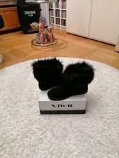 Echte Schwarze Wildlederboots