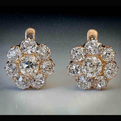 Rund cluster diamant - rund,