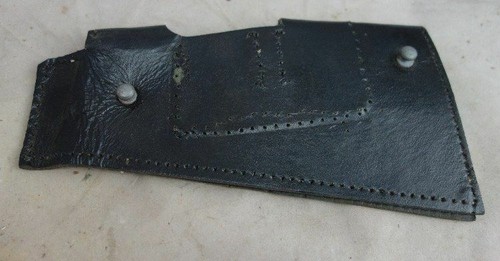 Altes leder teil hülle - leder,